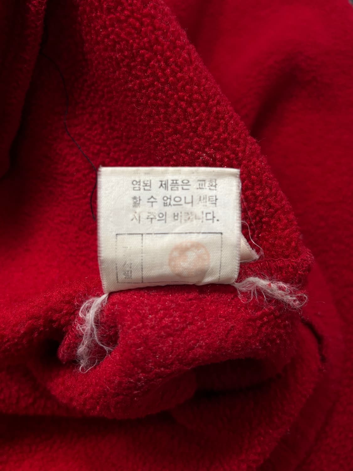 폴로 레드 플리스 후드집업 자켓 상품이미지7