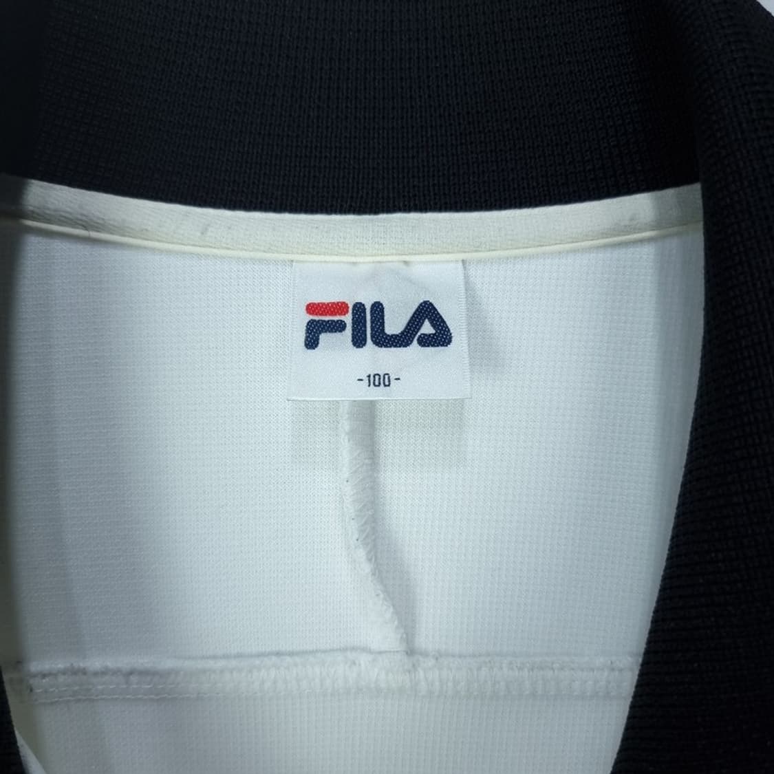 [휠라] 이탈리아 빈티지 그래픽 화이트 져지 트랙탑 집업 M18413 상품이미지5