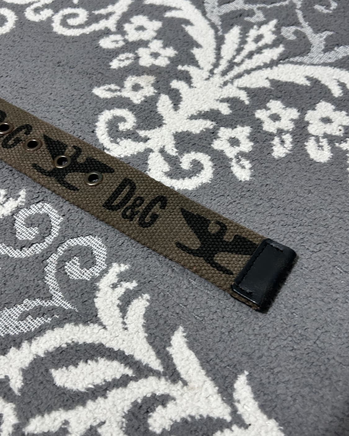 00‘s 돌체앤가바나 밀리터리 하이브리드 벨트 상품이미지5