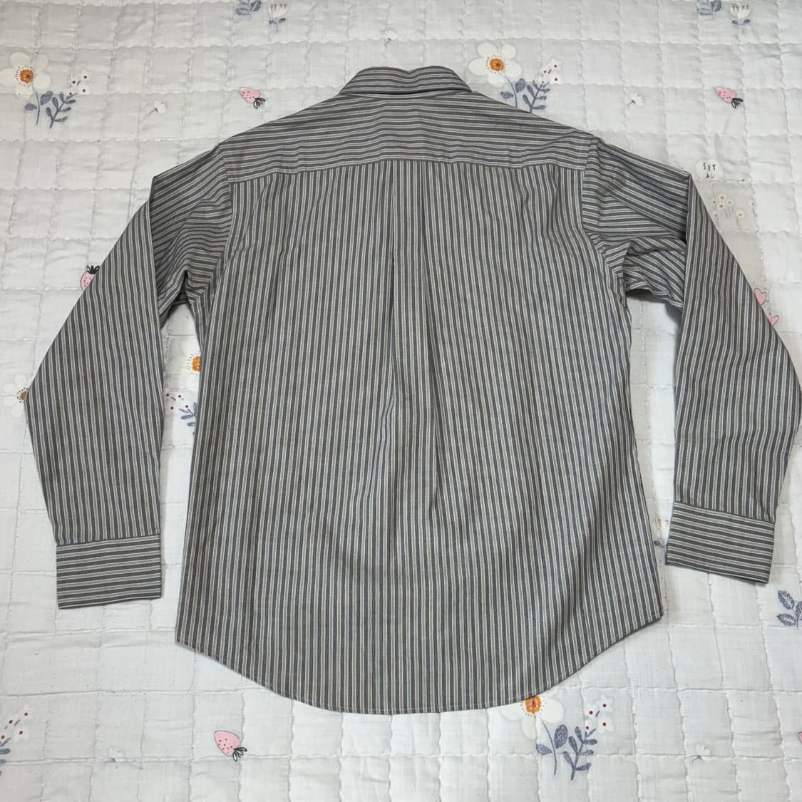 무인양품 워싱 브로드 레귤러 칼라 긴소매 셔츠 (새상품/남녀공용) 상품이미지6