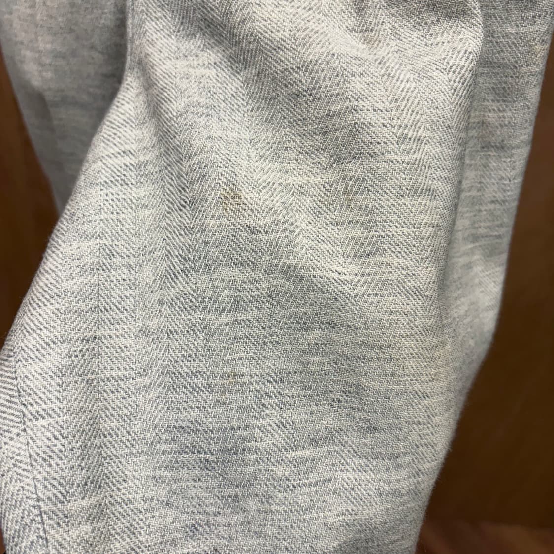 크리스찬 디올 하이웨스트 울 테일러드 팬츠 헤링본 핀턱 디테일 그레이 상품이미지10