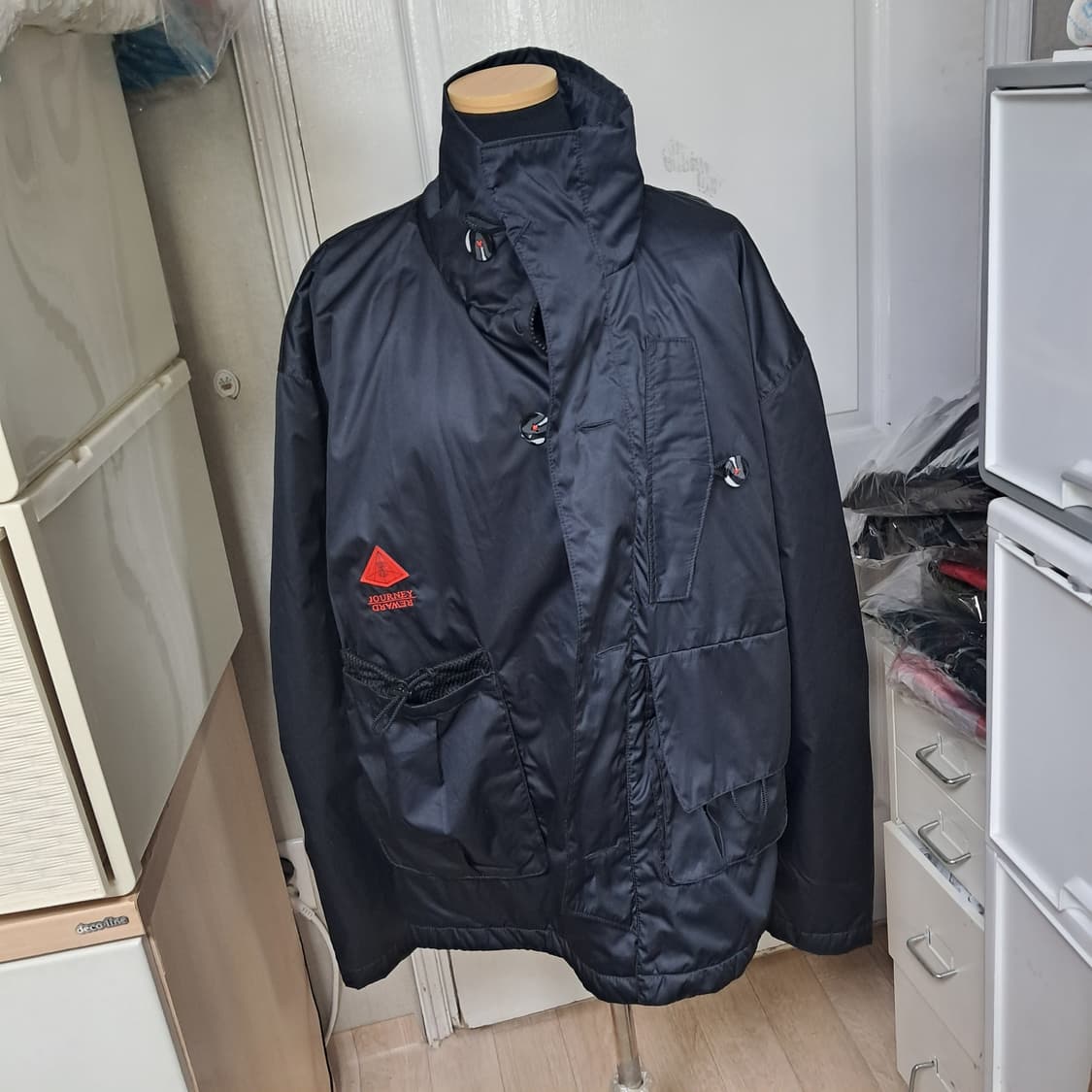 나이키 Journey Rewards남성 블랙 점퍼 자켓 L 상품이미지1