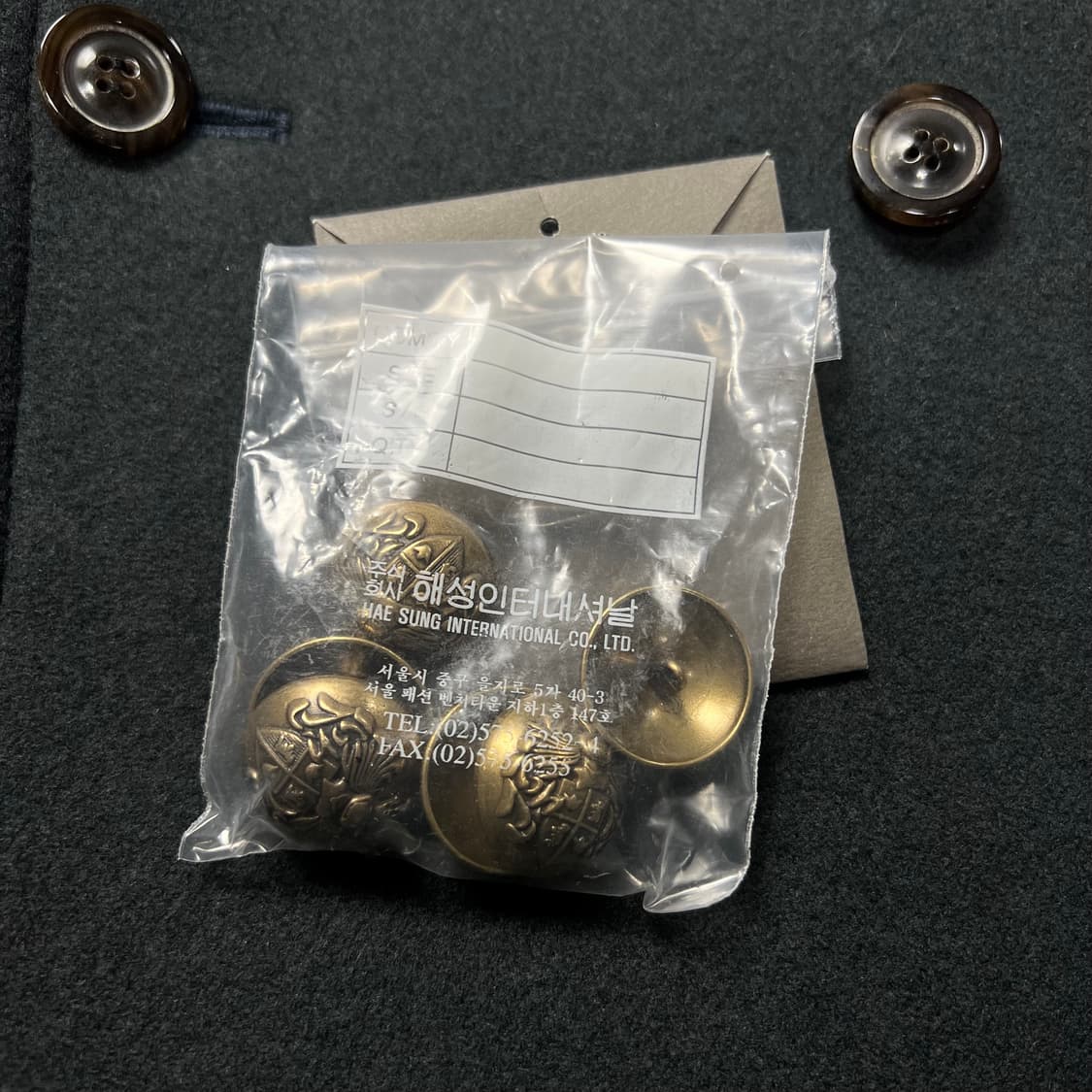 타임옴므 더블 피코트 100 상품이미지8