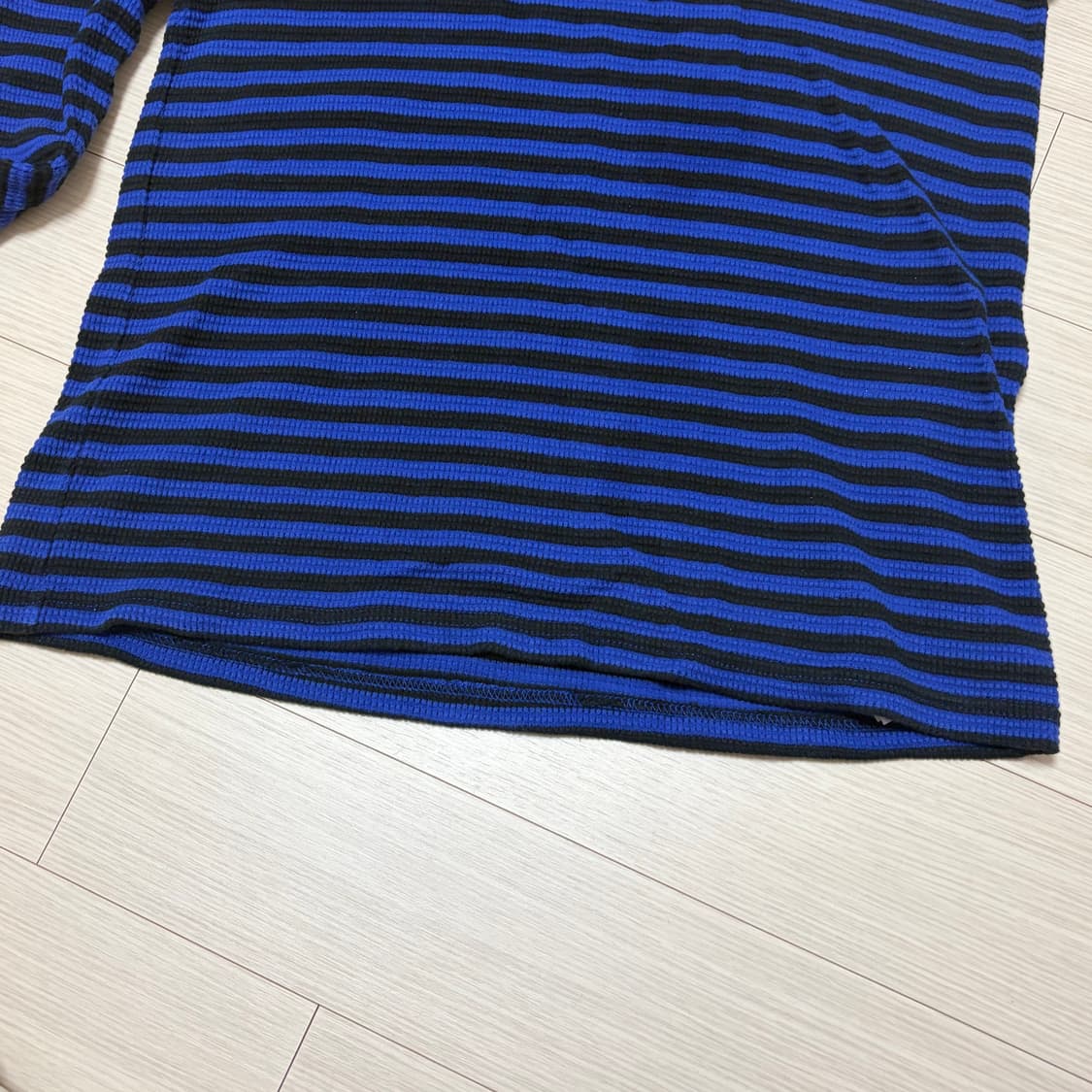 폴로 스트라이프 와플 티셔츠 상품이미지7