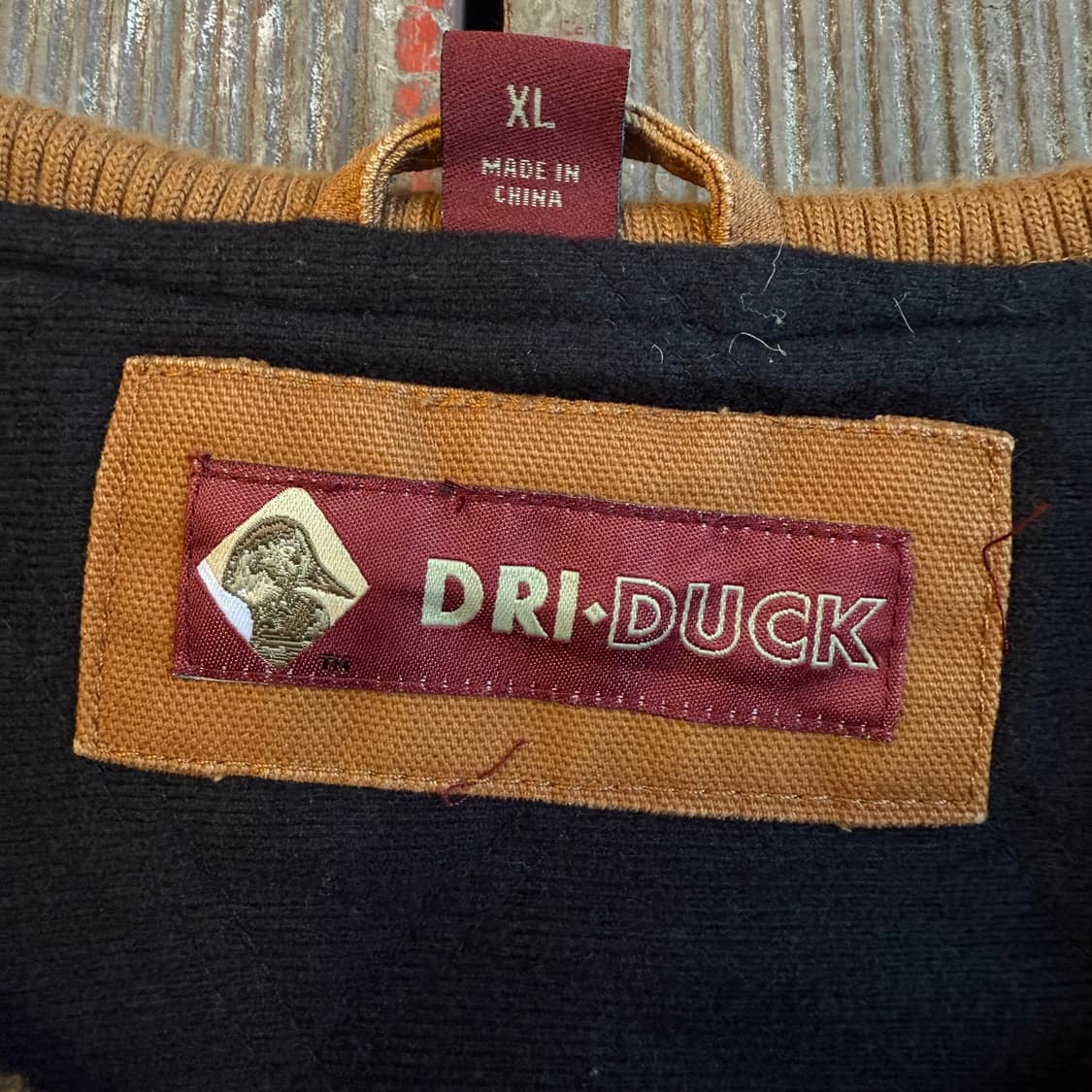 빈티지 양털 워크 베스트 브라운 상품이미지5