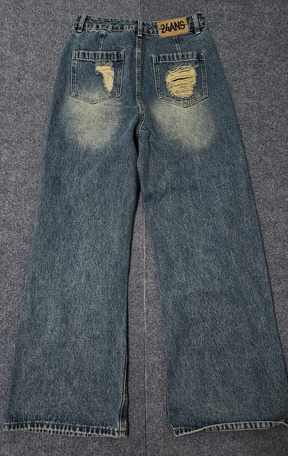 24ANS 디스트로이드 펑키 찢청 팬츠(급처) 상품이미지3