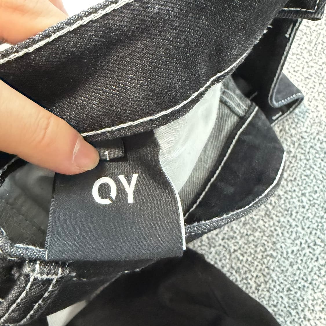 오와이 플라워 카펜더 데님 팬츠 상품이미지2