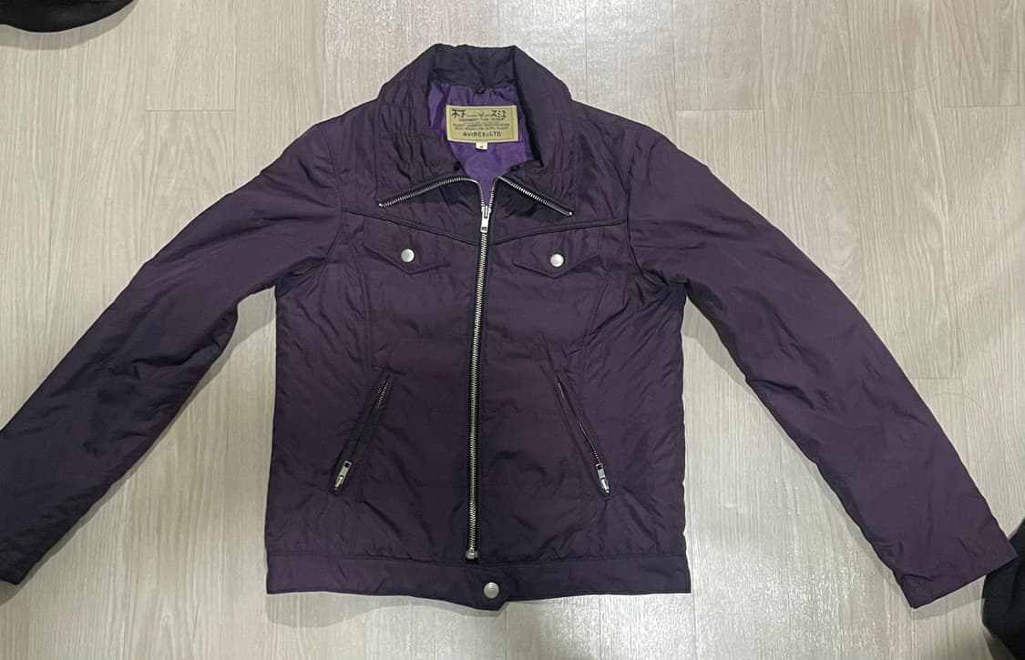 Avirex 퍼플 자켓 상품이미지3
