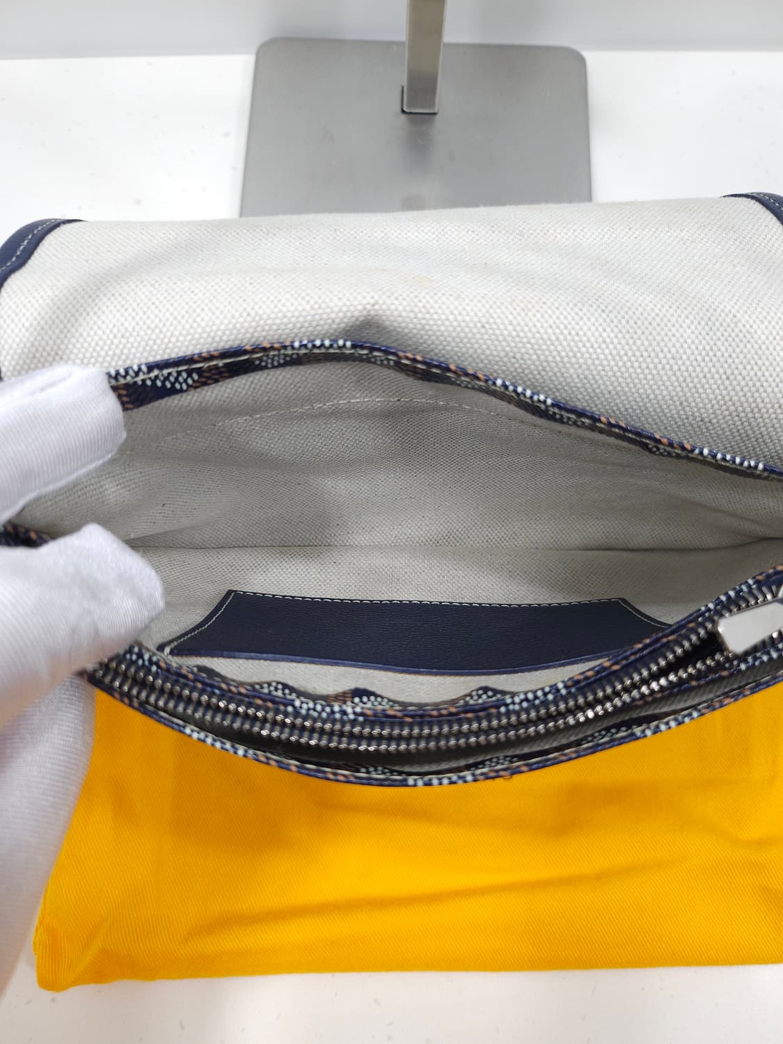 [정품] 고야드 플뤼메 크로스백 네이비 상품이미지6