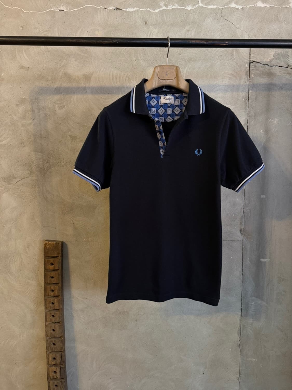 프레드 페리 X 드레익스 pk 셔츠 슬림100 상품이미지1