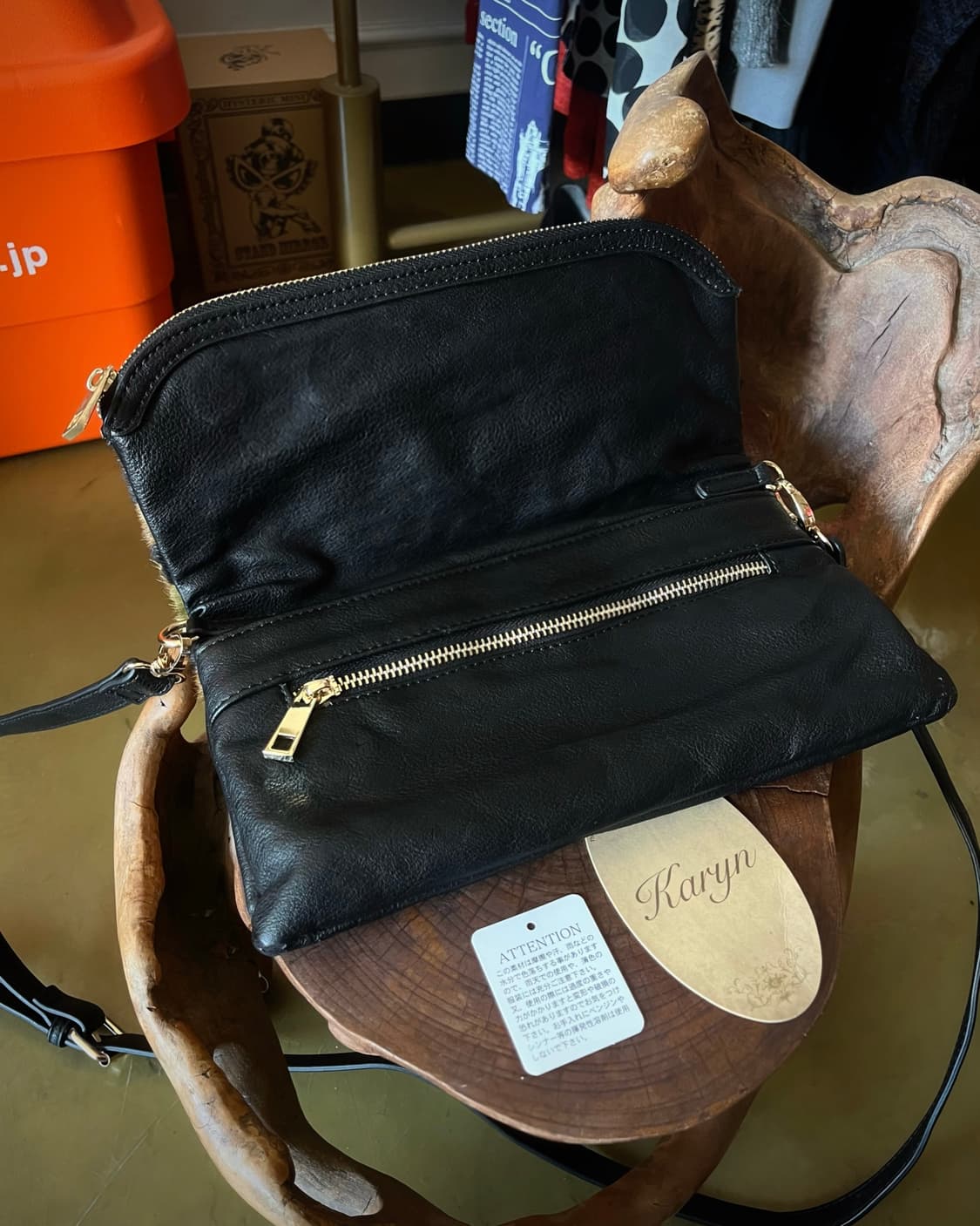 Karyn SEO Calf-Hair Leather Camo Bag 상품이미지6