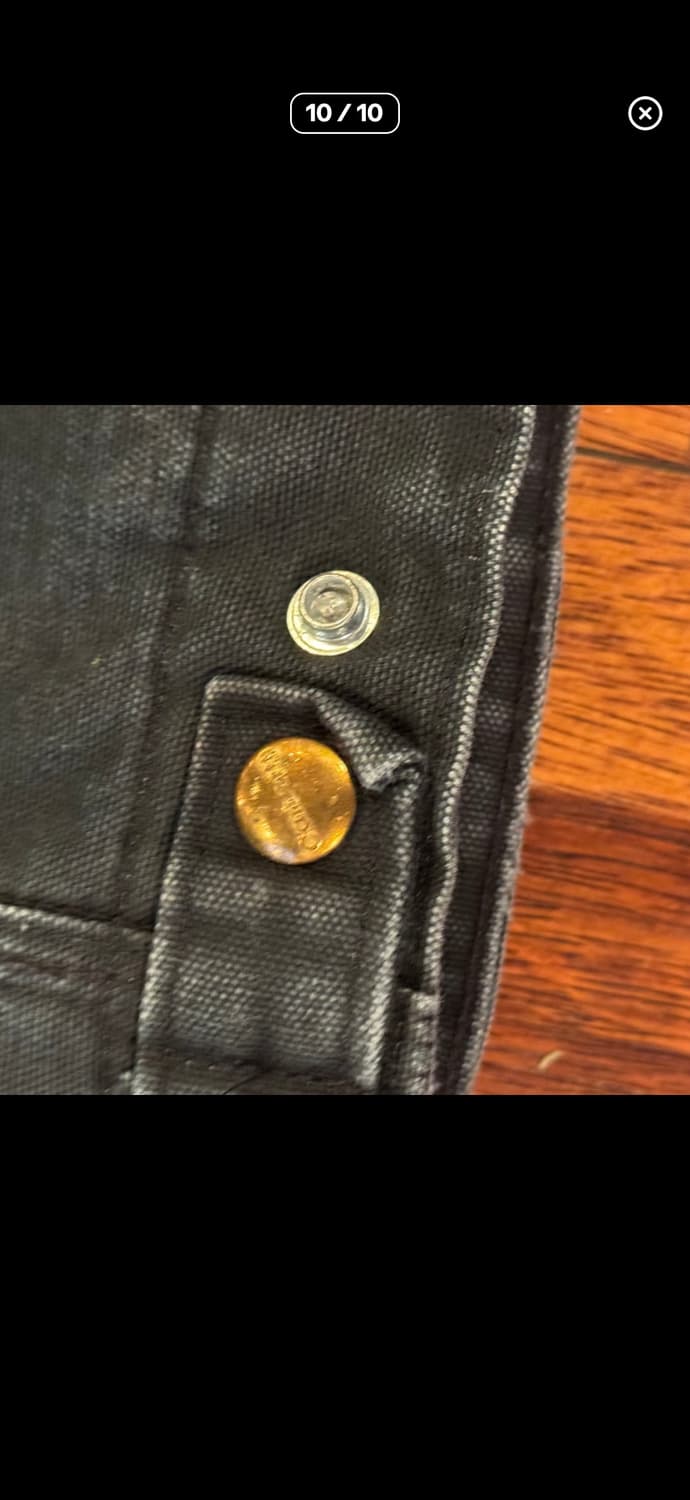 [42-R] 칼하트 J01 BLK 디트로이트 자켓 (M~L) 상품이미지8