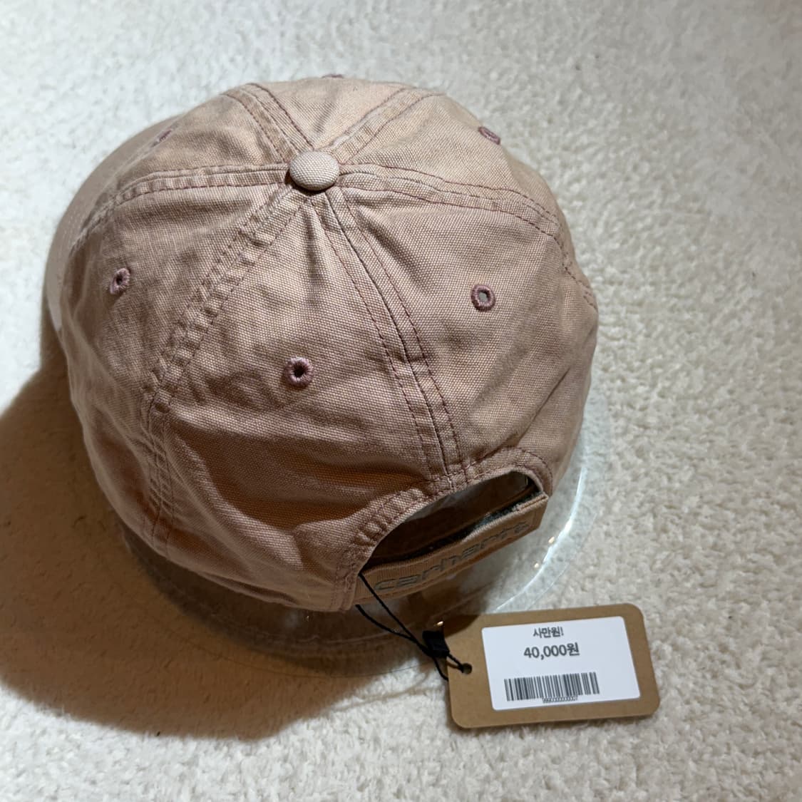 칼하트 라이트브라운 볼캡 상품이미지5