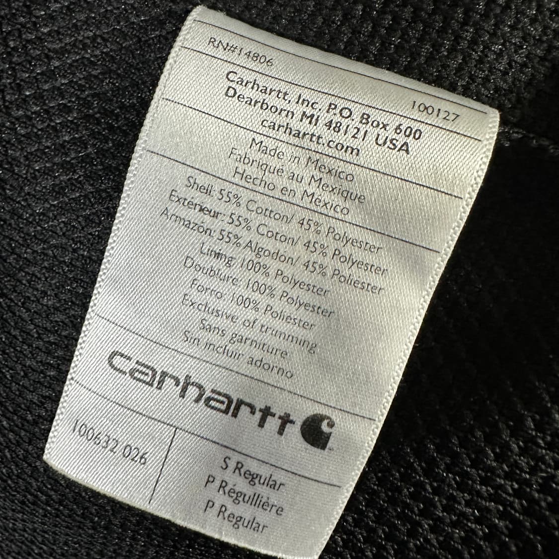 칼하트 써멀 후드 집업 상품이미지4