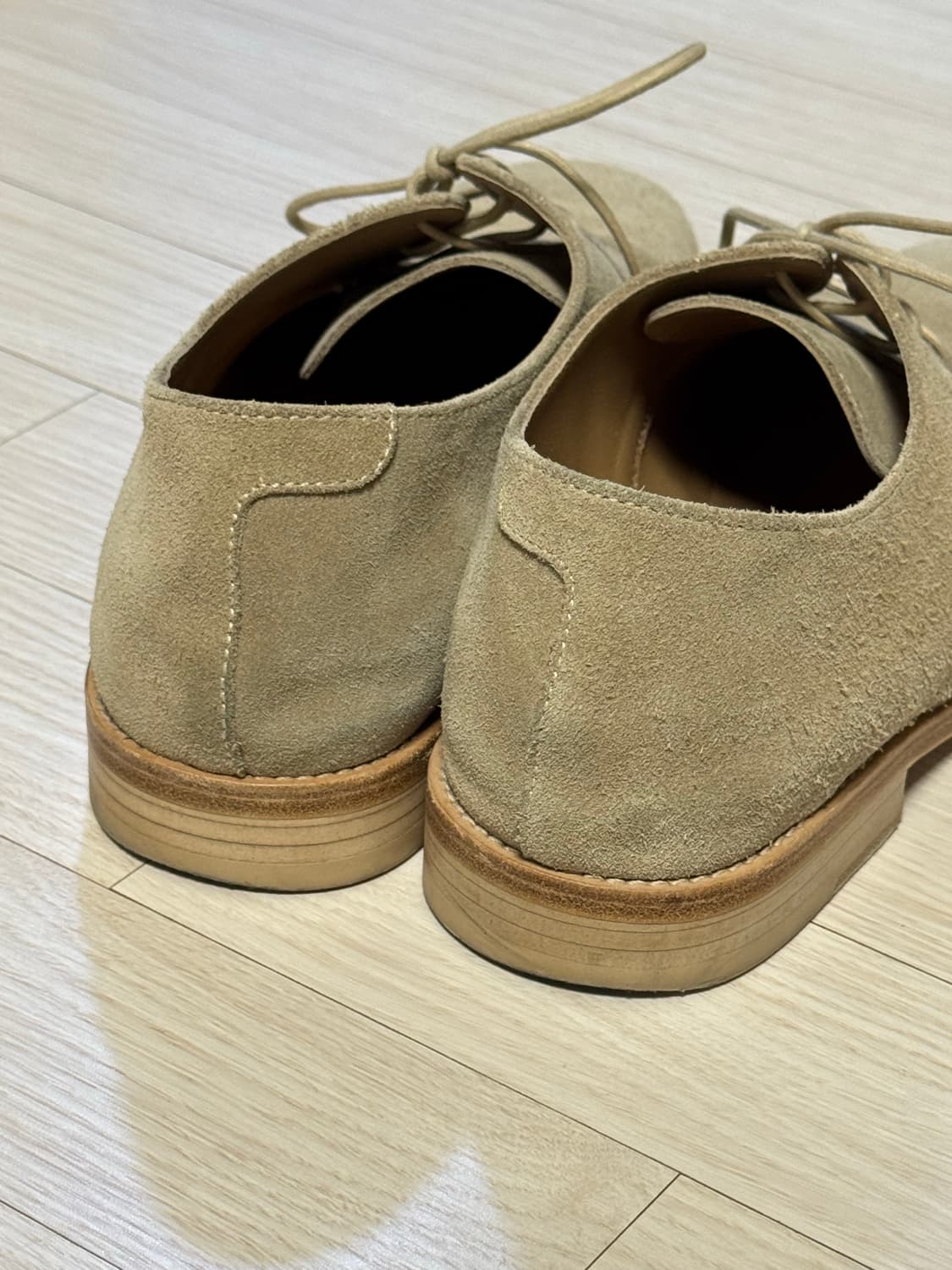 [42] 브라운야드 26ss 스웨이드 더비 슈즈 스톤 상품이미지5