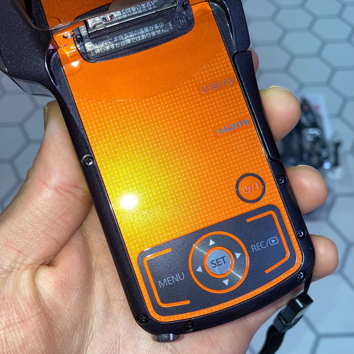 파나소닉 HX-WA10  오렌지 빈티지 캠코더 뉴진스 혜인 상품이미지8