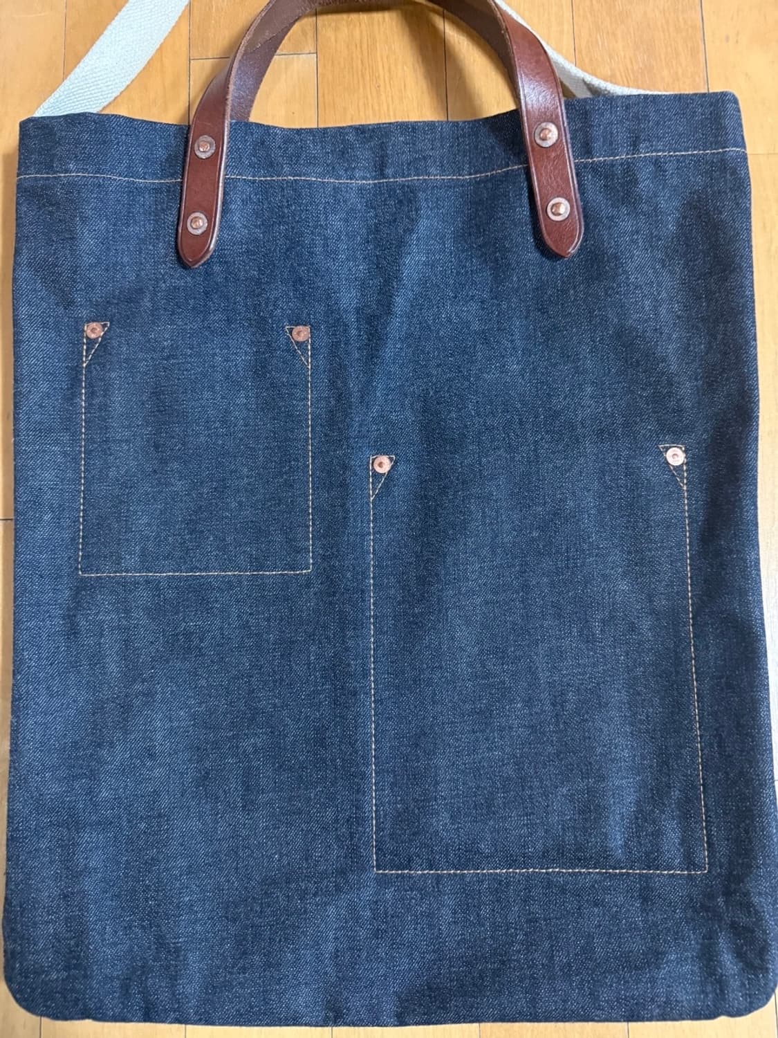 RRL 인디고 데님 토트백 상품이미지3