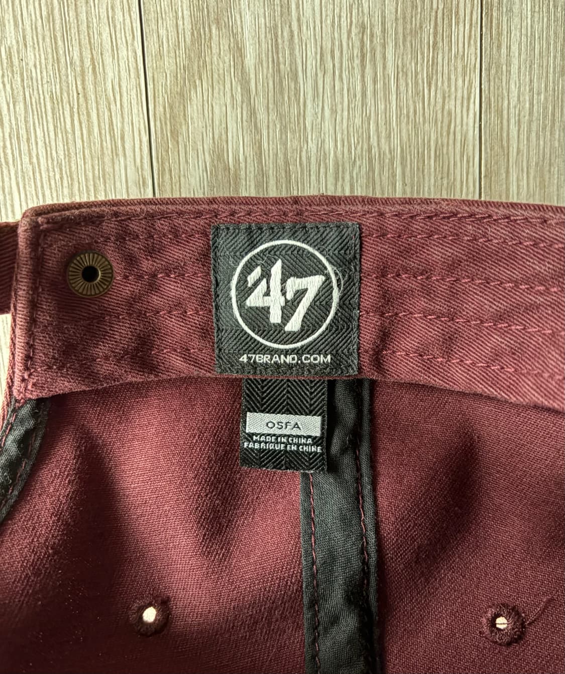 47브랜드 하버드 로고 캡 상품이미지3