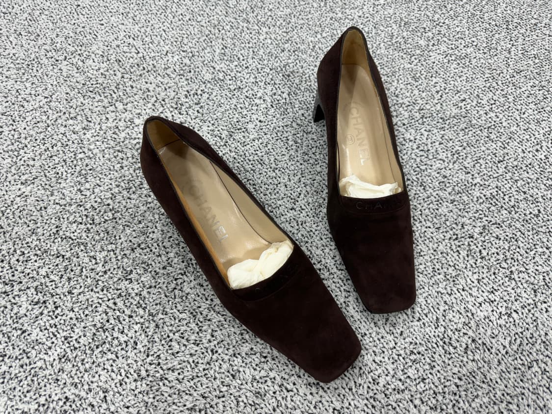 샤넬 스웨이드 로퍼 상품이미지3