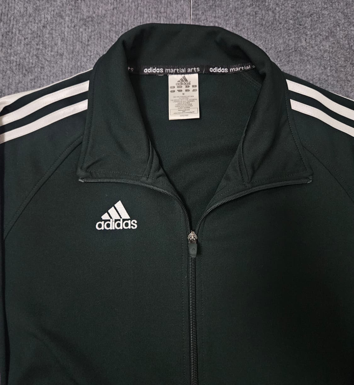 아디다스 트랙탑 다크그린 져지(급처) 상품이미지2