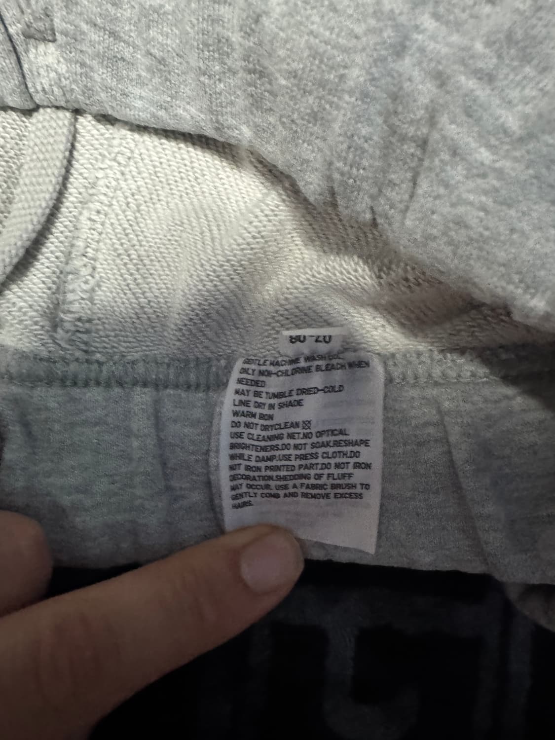 유니클로 카우스 앤디워홀 스웻팬츠 그레이 상품이미지5