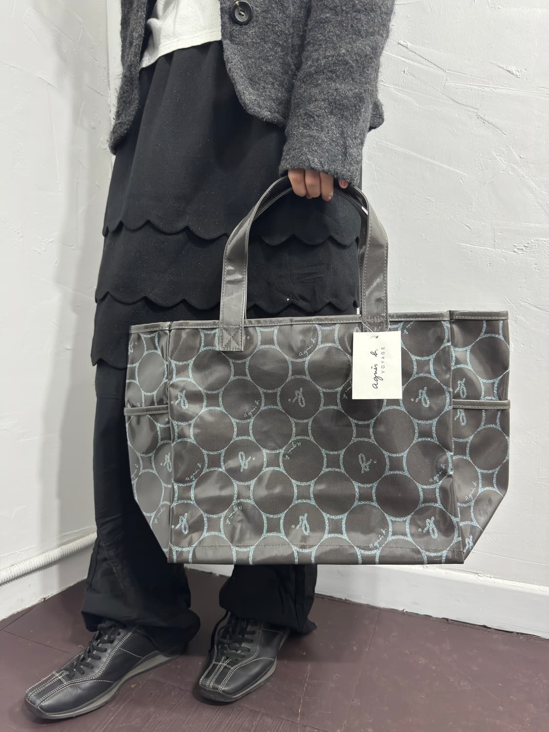 agnes b pattern pvc bag 상품이미지5