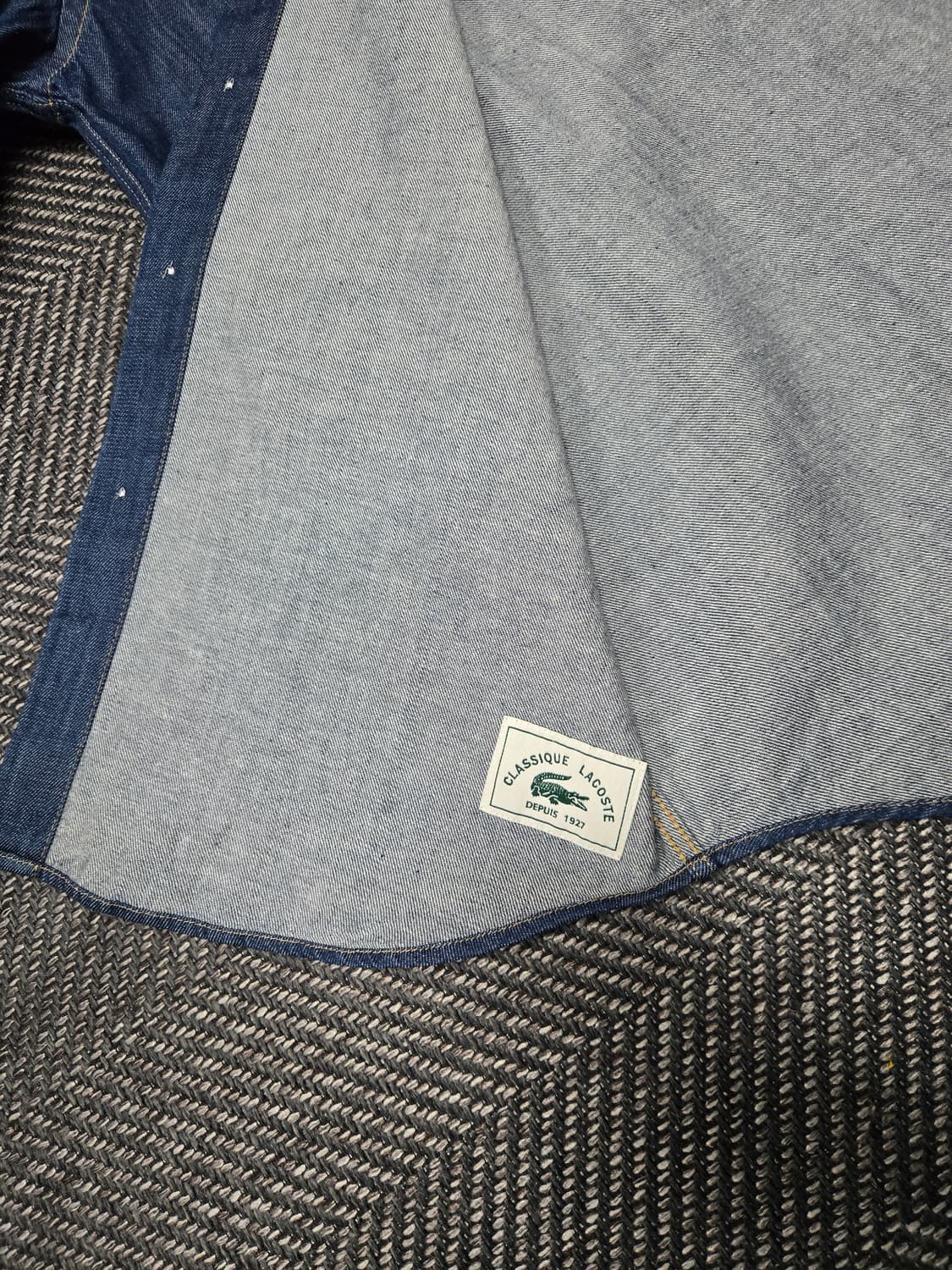 라코스테 클래식 데님 셔츠 상품이미지4