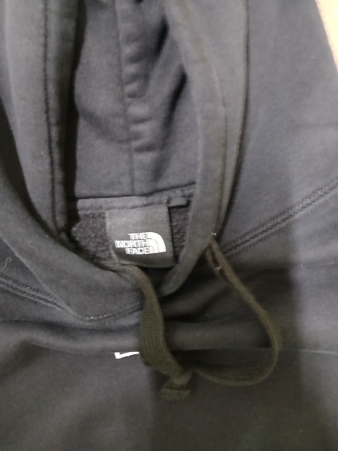 노스페이스 재팬 블랙 후드티 상품이미지3