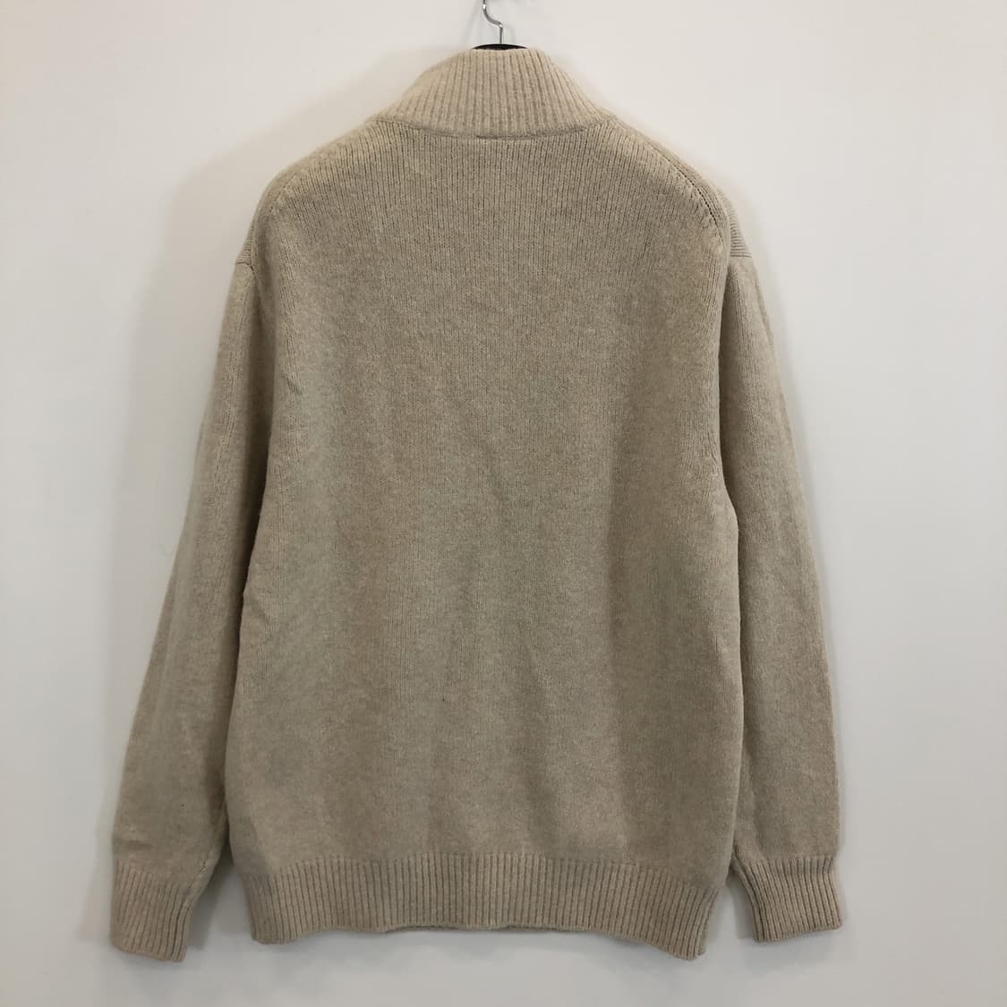 유니클로 (새상품) 울 하프집업니트 XL 상품이미지4