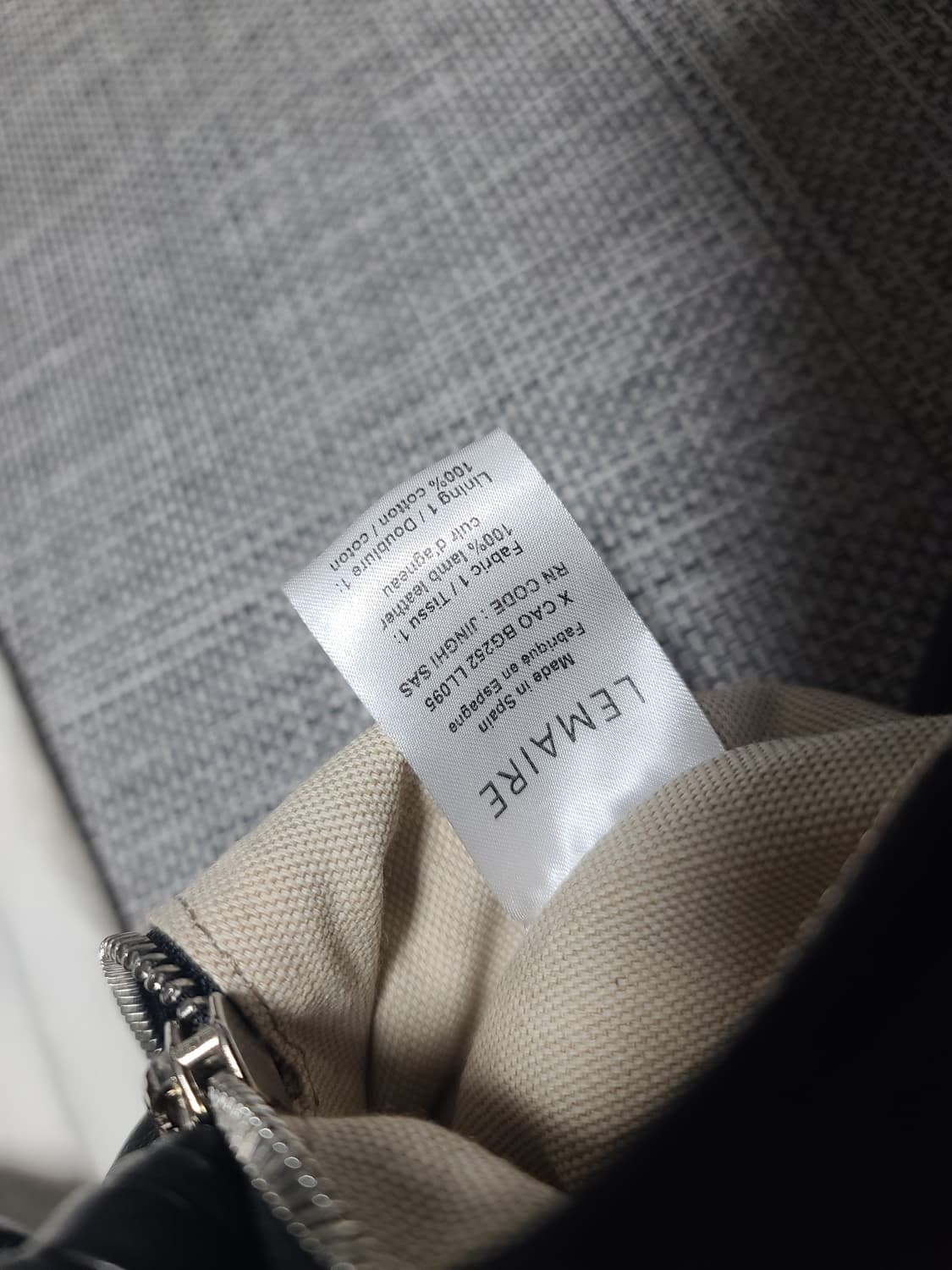 르메르 크루아상 블랙 라지 크로스백 숄더백 상품이미지7