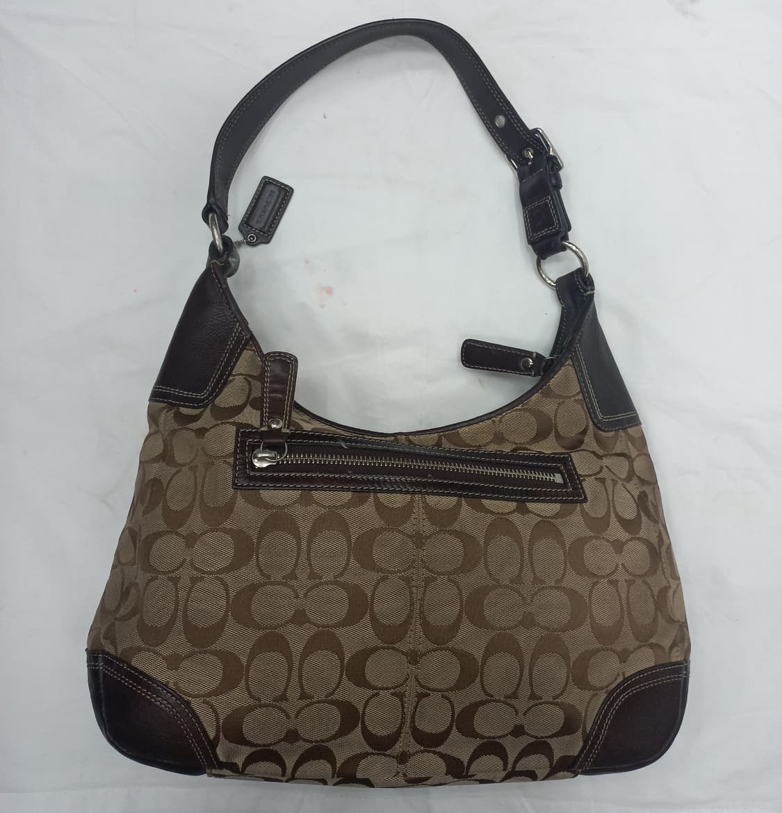 코치 시그니처 숄더백 브라운 상품이미지5