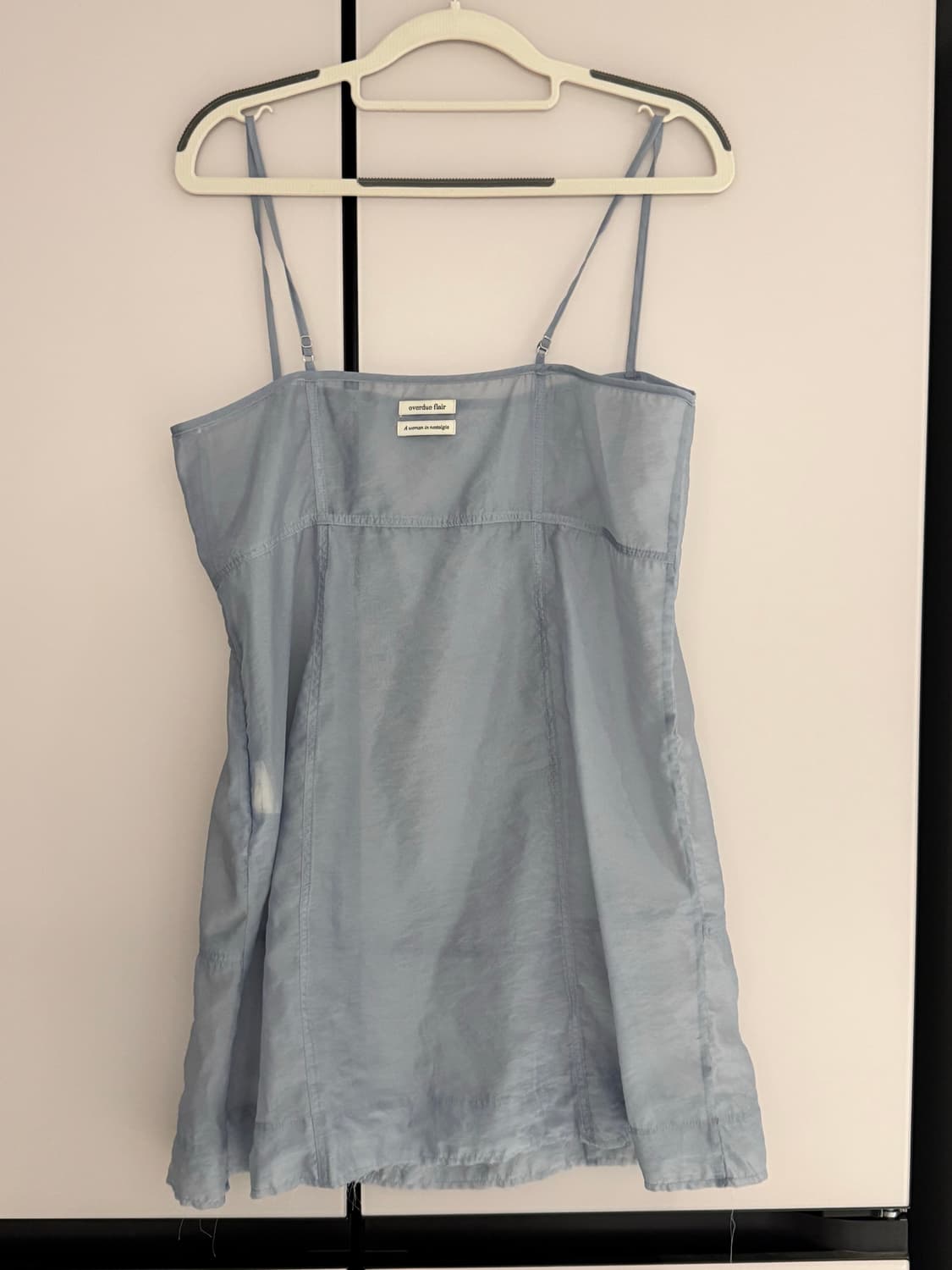 오버듀플레어 sheer dress 상품이미지2