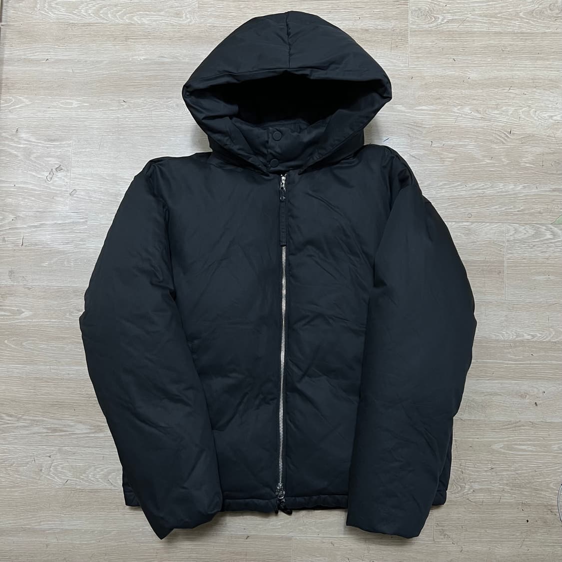 인사일런스 구스다운 후드 패딩 점퍼 [블랙] M/95 상품이미지1
