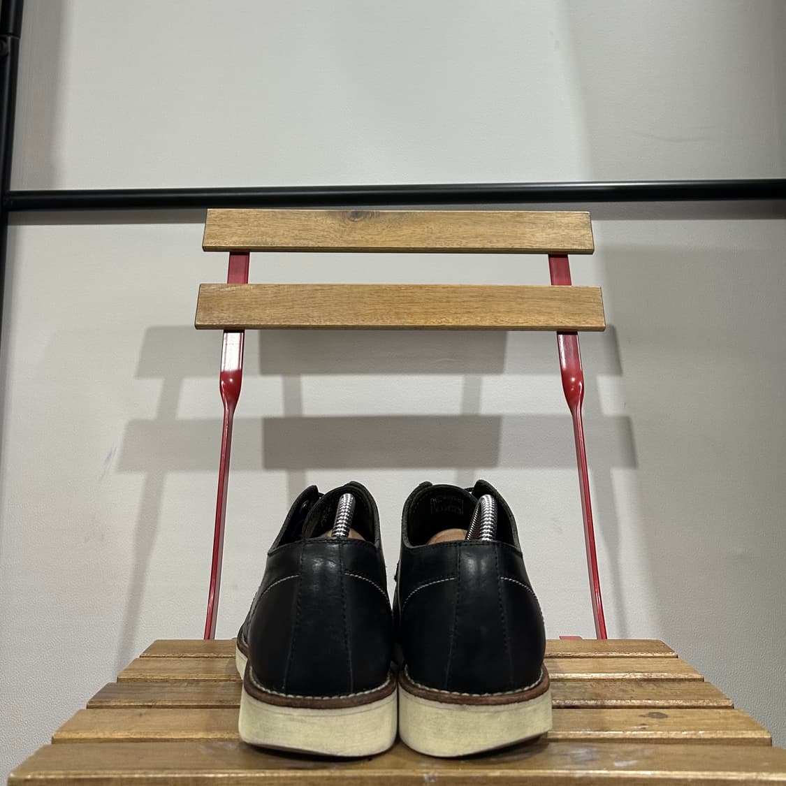 270) 호킨스 로퍼 남성 남자 구두 목토 로우 블랙 래더 상품이미지4