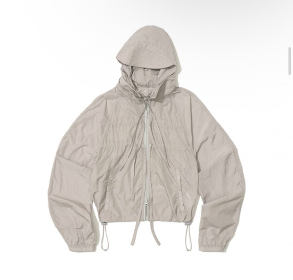 파르티멘토 우먼 셔링 후디 윈드브레이커 상품이미지2