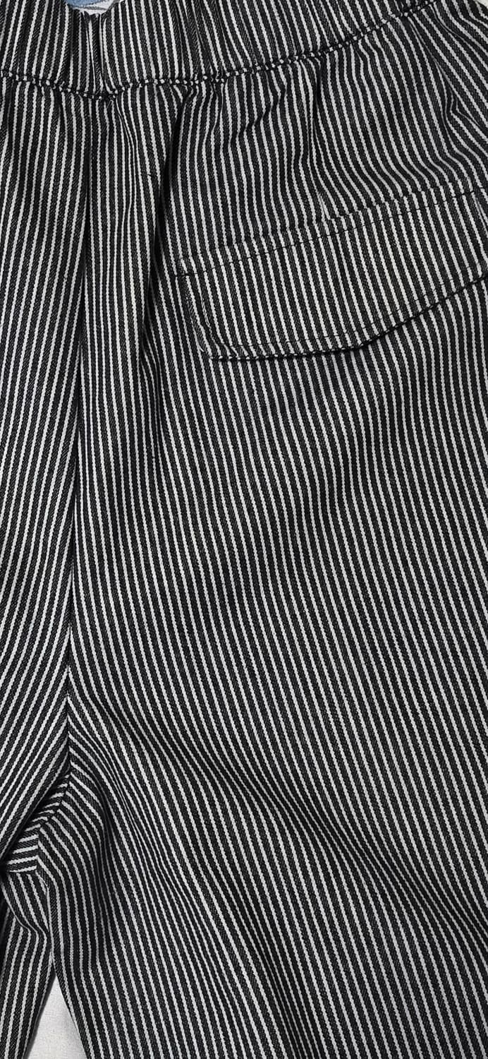 히코리 스트라이프 와이드 팬츠 Free 상품이미지5