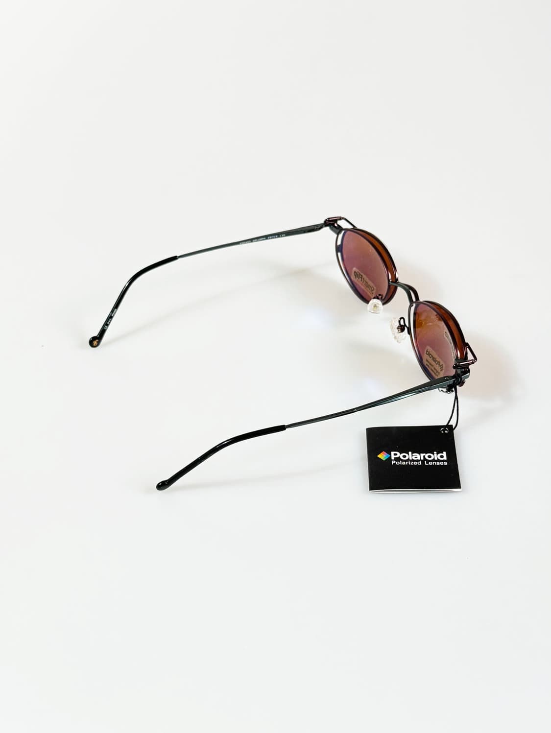 미국제 ELITE 클립온 슬림 오벌 프레임 빈티지 안경 상품이미지5