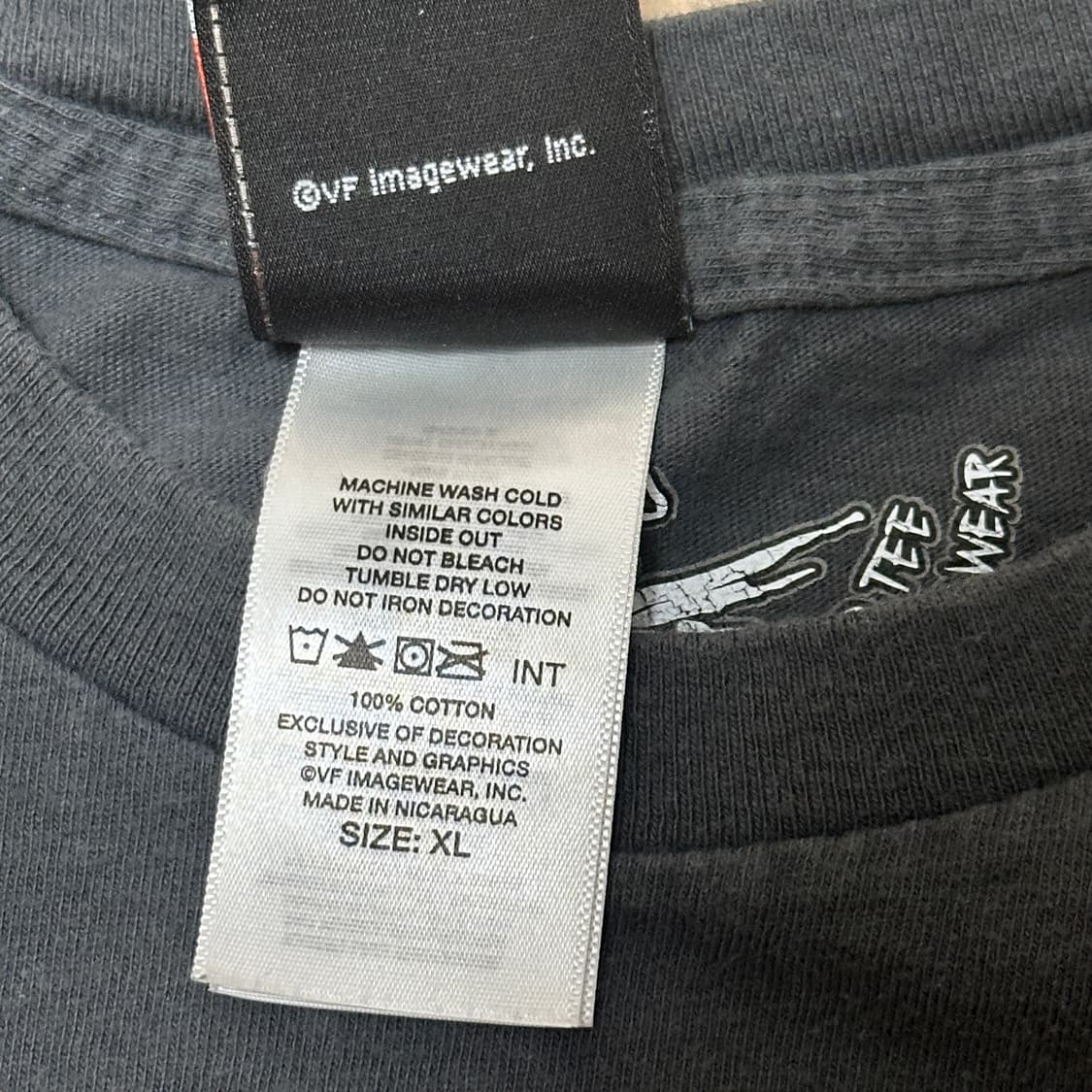 할리 데이비슨 그래픽 반팔 튜블라 티셔츠 XL 상품이미지4