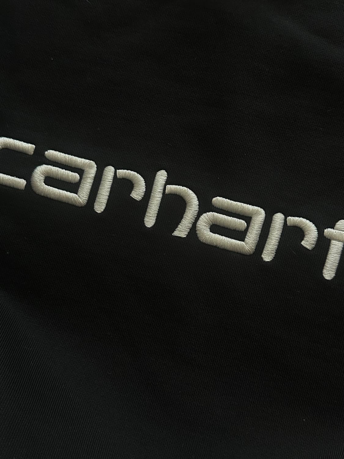 칼하트 맨투맨 블랙 (기모 스웨트 셔츠) L 상품이미지3