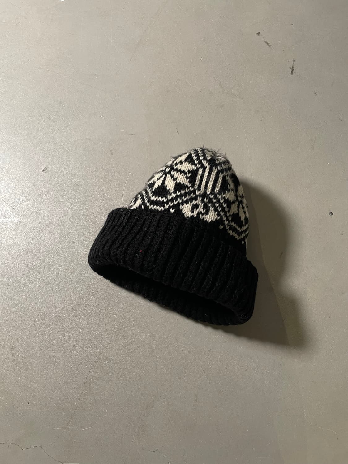 80‘s 빈티지 Unknown / Nordic Knit Style 비니 상품이미지1
