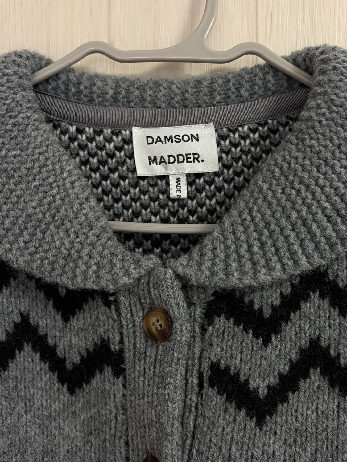 Damson madder 담슨 매더 니트 가디건 상품이미지4