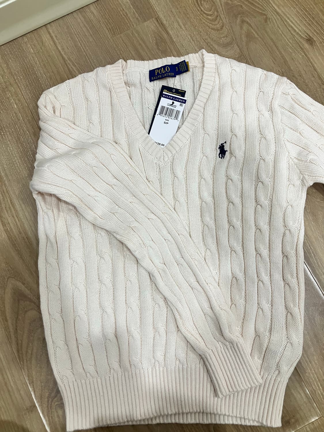 폴로 랄프로렌 v넥니트 상품이미지1