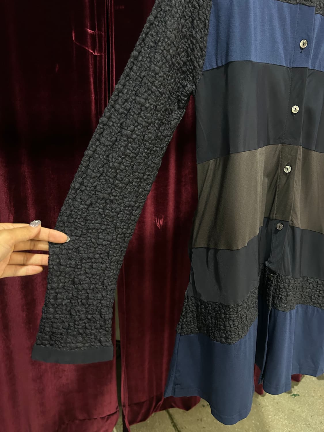 KOIBITO MISAKE unique long blouse 상품이미지3