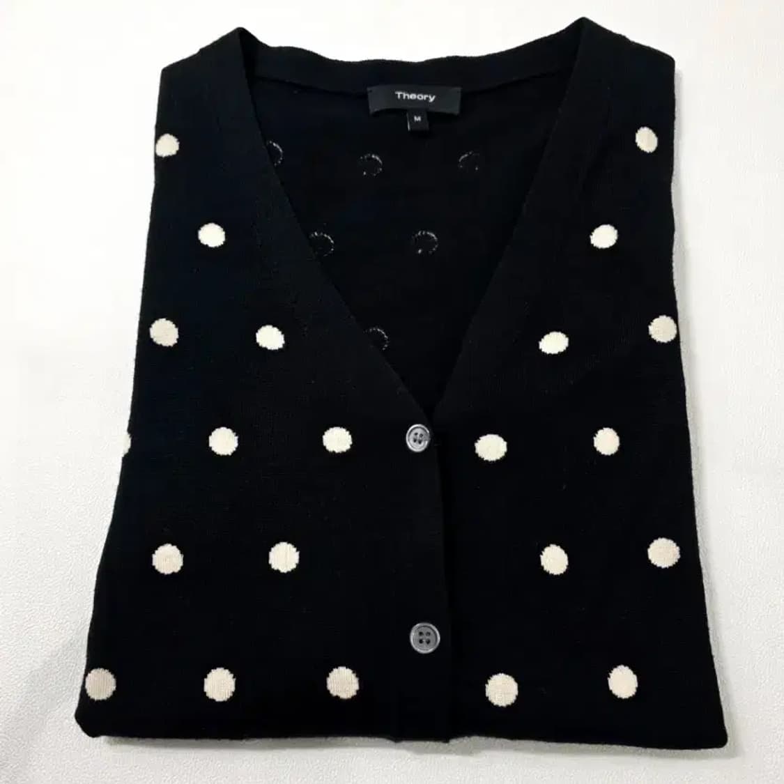 띠어리(Theory) 폴카 도트 울 가디건 ~55반 상품이미지9