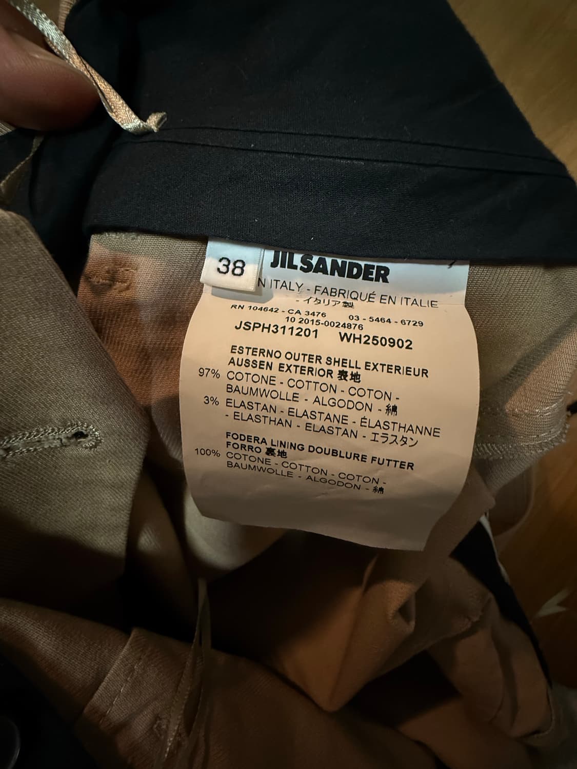 질샌더 Jilsander 여자 치노바지 38 상품이미지4