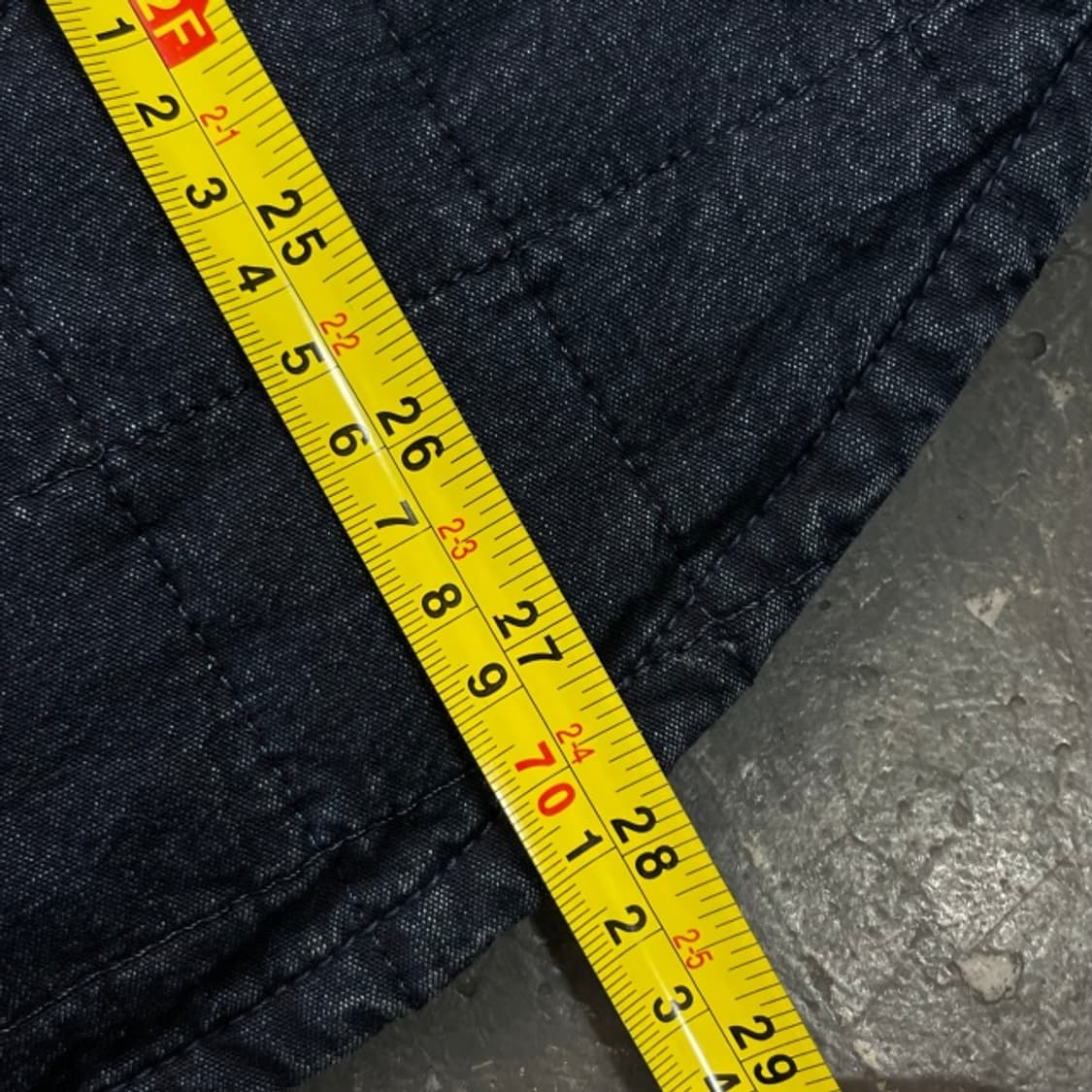 95 시리즈 가먼트 퀄팅 데님셔츠 상품이미지7