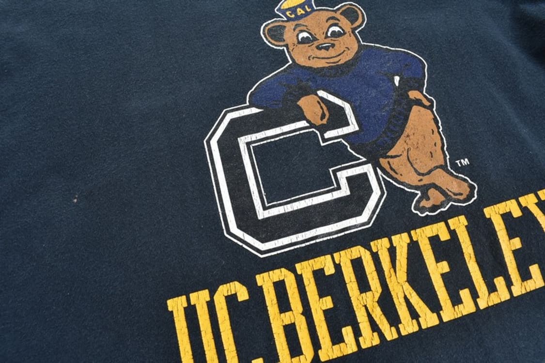 90S USA 챔피온 CAL 반팔티 XL M0282 상품이미지4