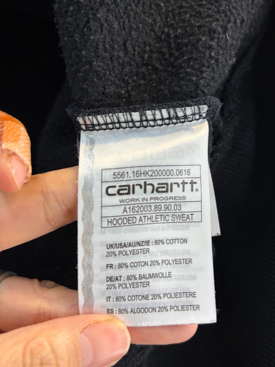 Carhartt hoodie M 상품이미지7