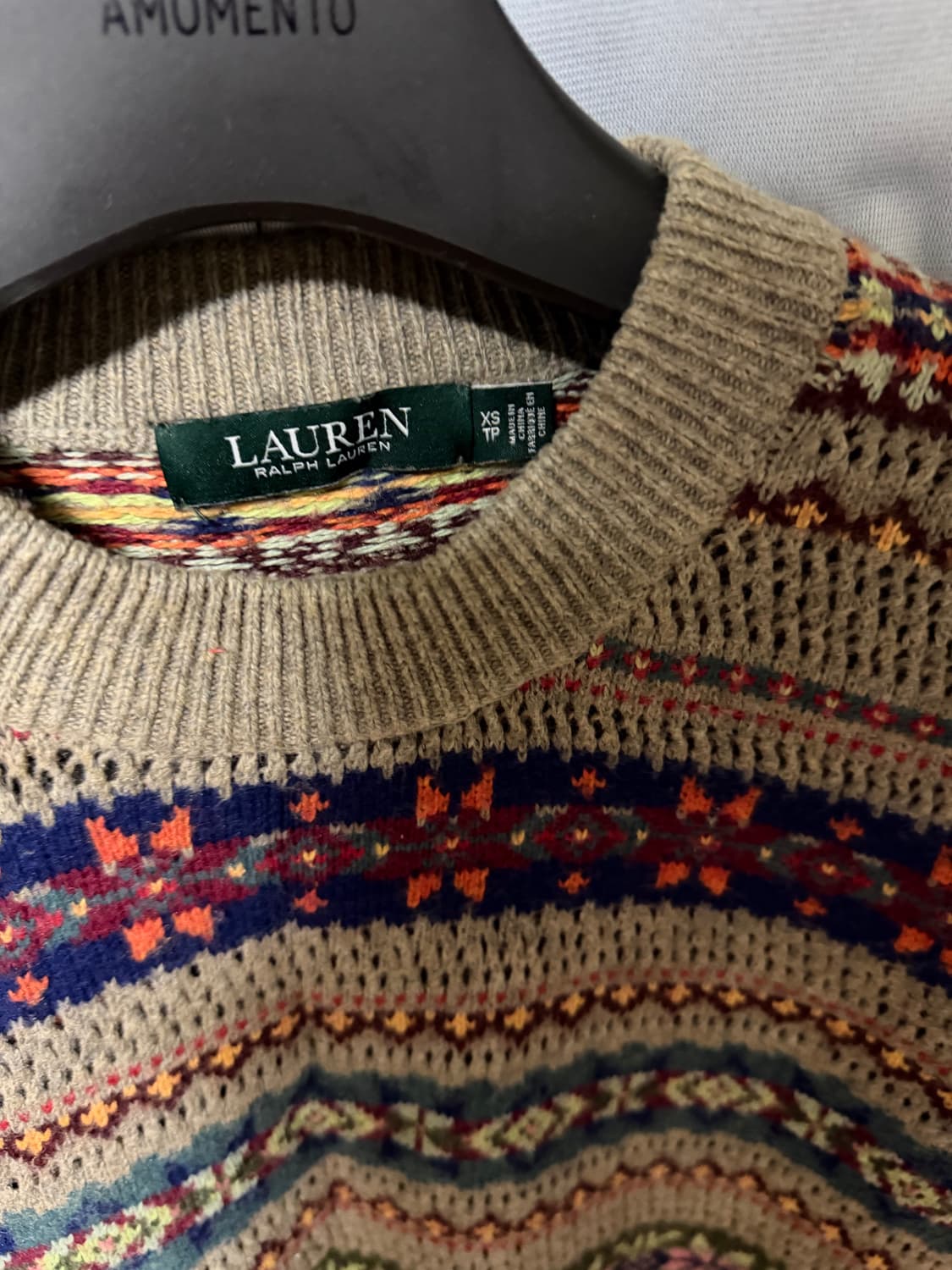 더블알엘 랄프로렌 스노우플레이크 에스닉 니트 상품이미지2