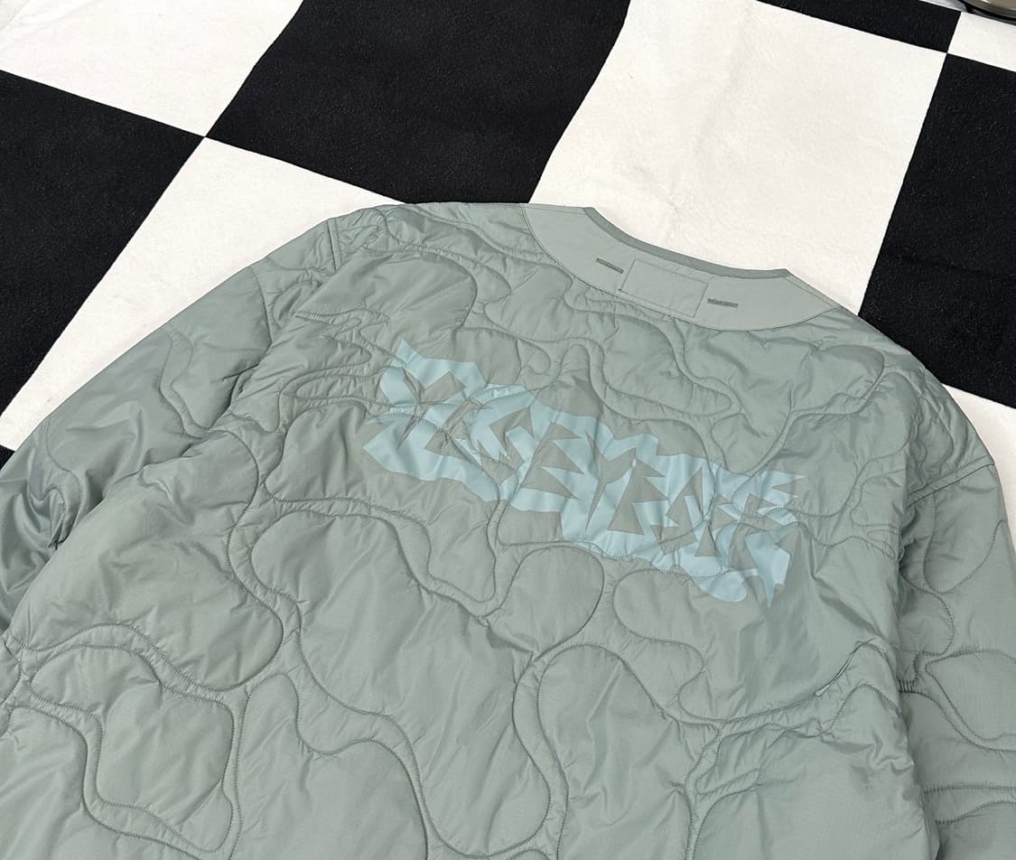 퀼팅 카모 누빔 자켓 L 상품이미지1